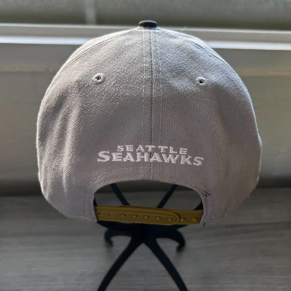 Lot of 2 Seattle Seahawks New Era Hats | NFL Caps | Fitted + Snapback